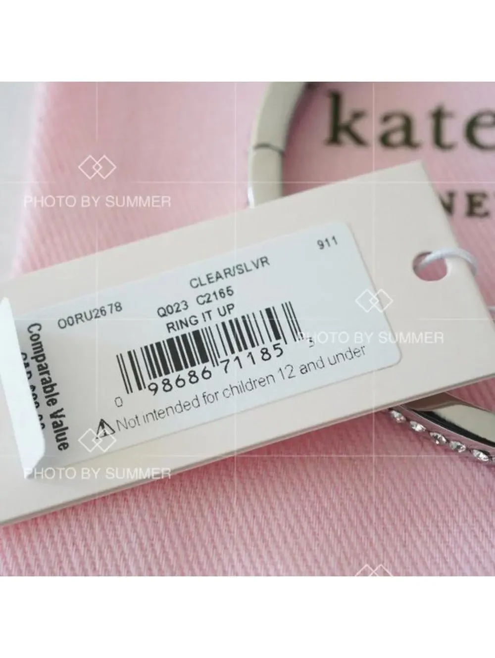 Kate Spade Ring It Up Pave Bangle Bracelet